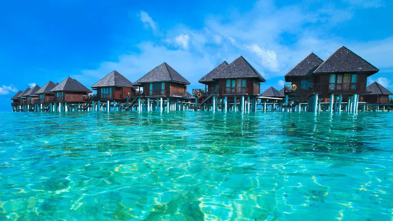 Overwater Villas in the Maldives