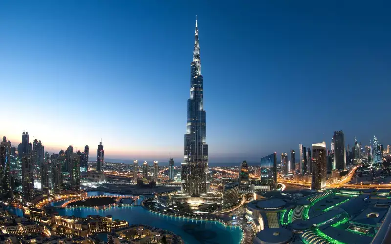 Burj Khalifah in Dubai, UAE