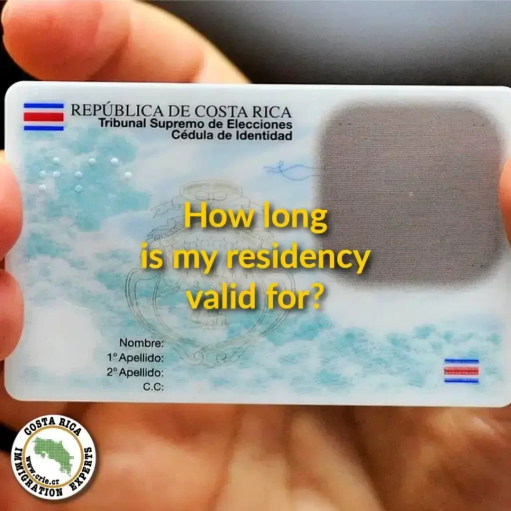Costa Rican Residency Card