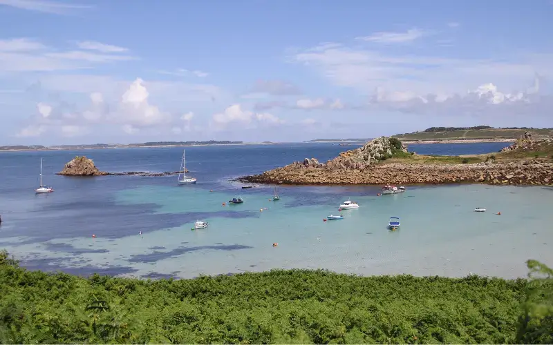 The Isles of Scilly, the UK