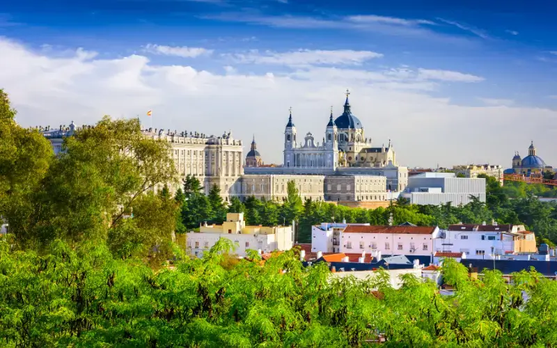 Madrid is a significant European cultural capital that offers world-class public transport and plenty of coworking spaces and cafes. 