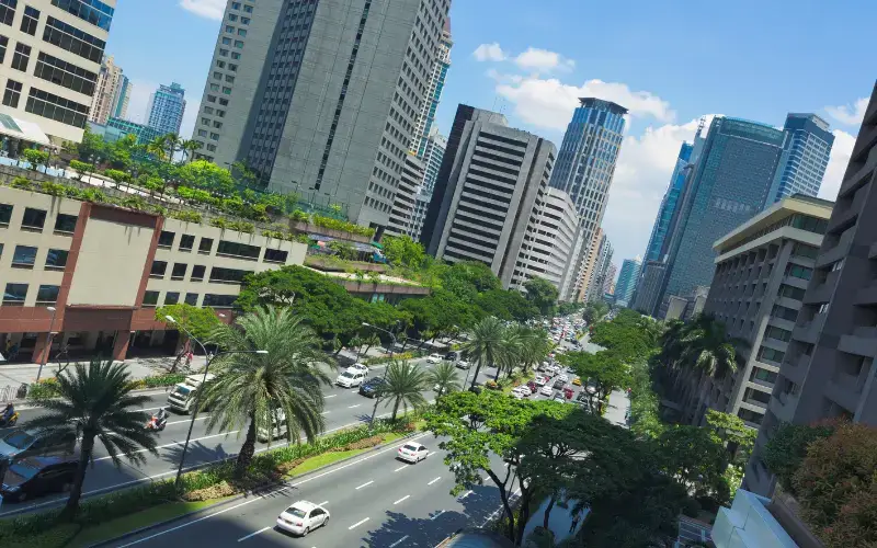 Makati is one of the top spots in the Philippines for digital nomads