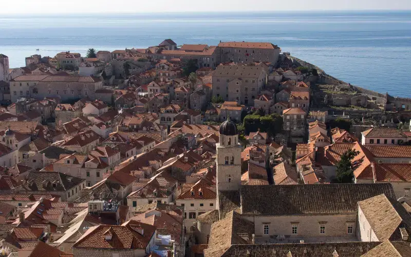 Dubrovnik in Croatia 