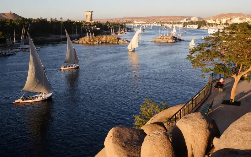 Aswan in Egypt 
