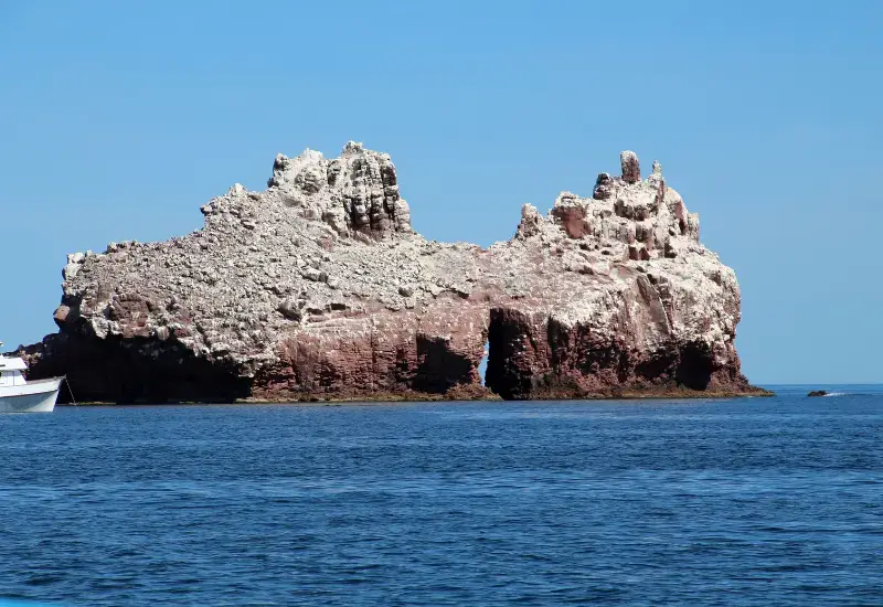 Isla Espiritu Santo is a stunning island in the Sea of Cortez, off the coast of Baja California Sur in Mexico. 