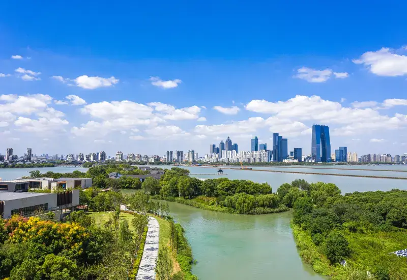 China has Asia's most beautiful canal city, Suzhou. It’s an ancient city with canals that have been around for centuries. 