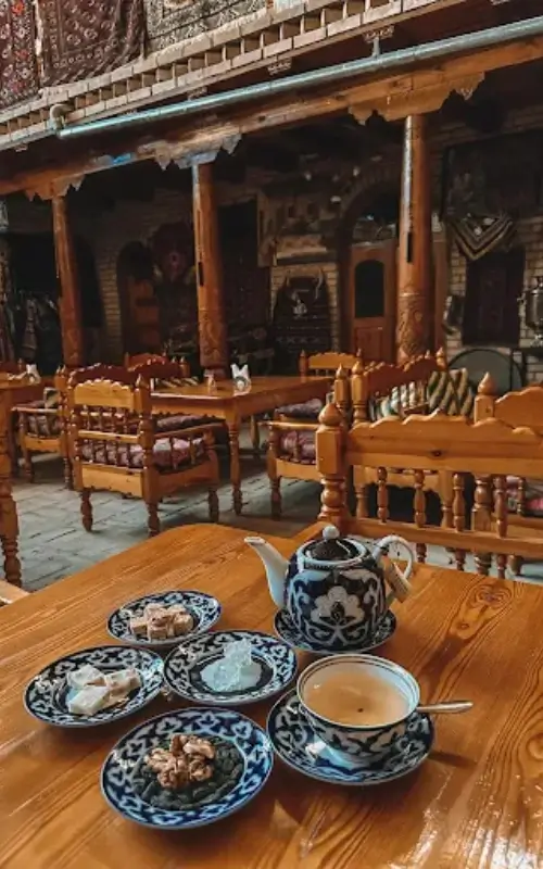 Silk Road Teahouse, Bukhara, Uzbekistan