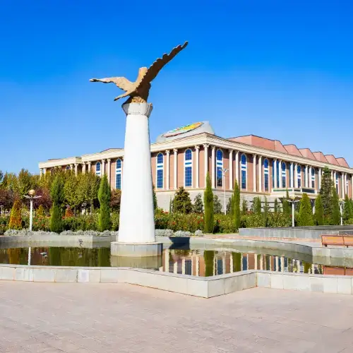 Tajikistan National Museum in Dushanbe city, Tajikistan
