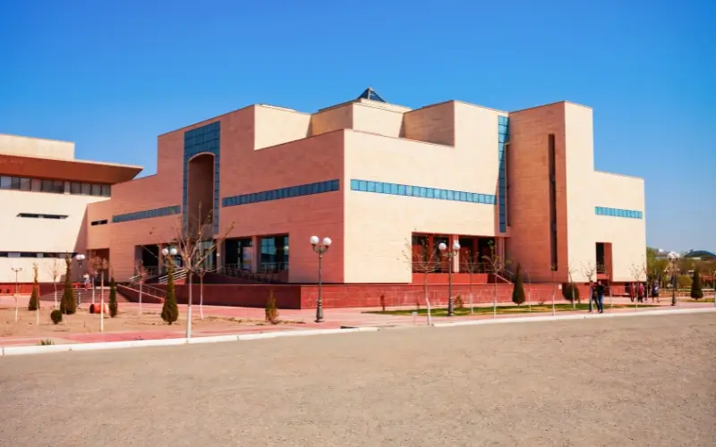 The Savitsky Art Museum in Nukus, Uzbekistan